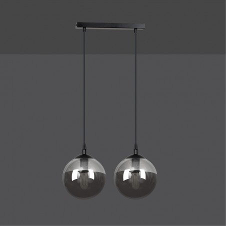 Ceiling Track Lamp Sagan Graphite (2 lights)