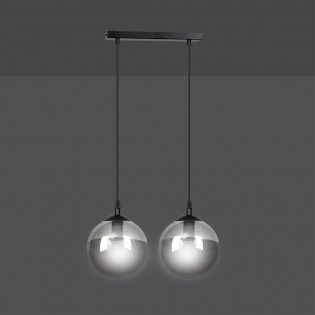 Ceiling Track Lamp Sagan Graphite (2 lights)