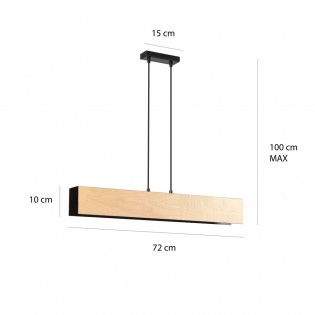 Ceiling Lamp Carmade (3 lights)