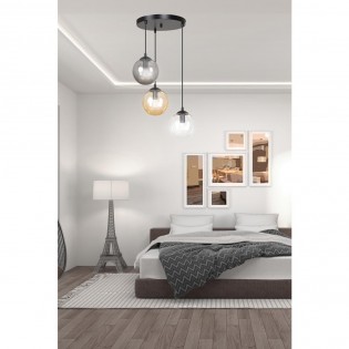 Cluster Pendant Lamp Sagan Mix (3 lights)