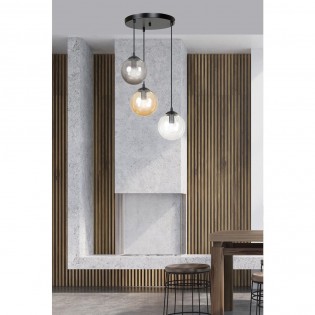 Cluster Pendant Lamp Sagan Mix (3 lights)