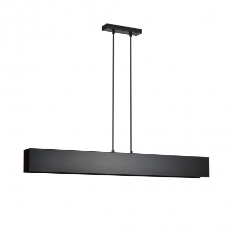 Lámpara de techo Tarlen Negro (4 luces)