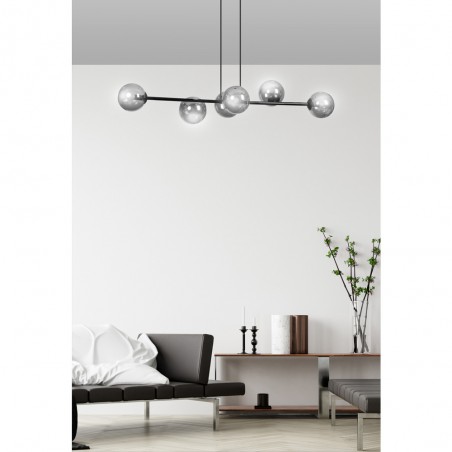 Ceiling Lamp Palma Graphite (6 lights)