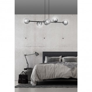 Ceiling Lamp Palma Graphite (6 lights)