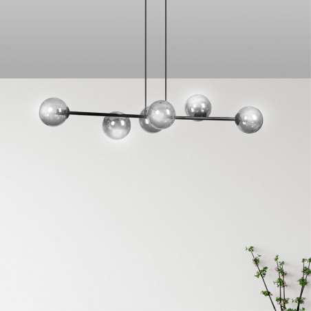 Ceiling Lamp Palma Graphite (6 lights)