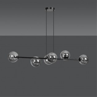 Ceiling Lamp Palma Graphite (6 lights)