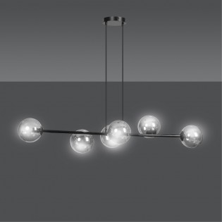 Ceiling Lamp Palma Graphite (6 lights)