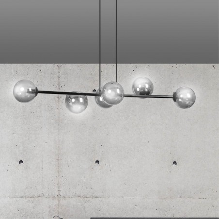Ceiling Lamp Palma Graphite (6 lights)