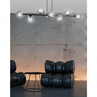 Ceiling Lamp Palma Graphite (8 lights)