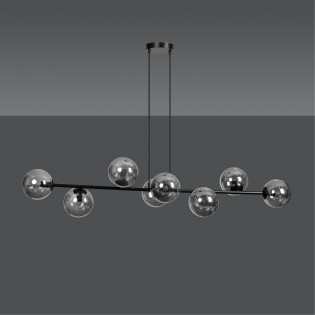 Ceiling Lamp Palma Graphite (8 lights)