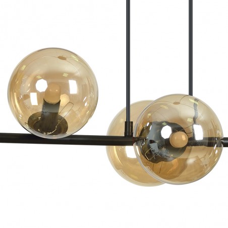Palma Amber Deckenleuchte (8 Leuchten)