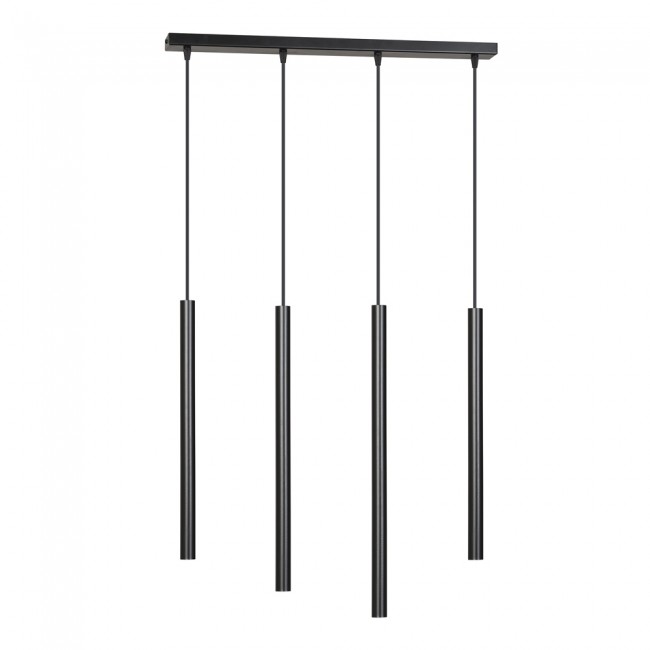 Ceiling Track Lamp Tizo Black (4 lights)