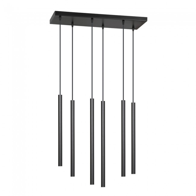 Ceiling Track Lamp Tizo Black (6 lights)