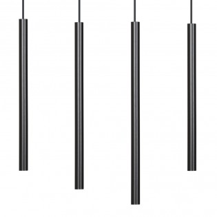Ceiling Track Lamp Tizo Black (4 lights)