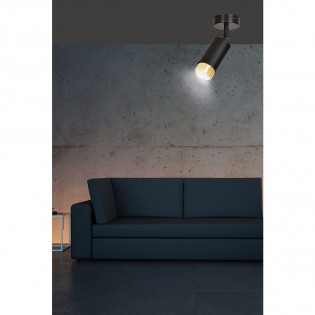 Adjustable Ceiling Spotlight Mura Black/Gold