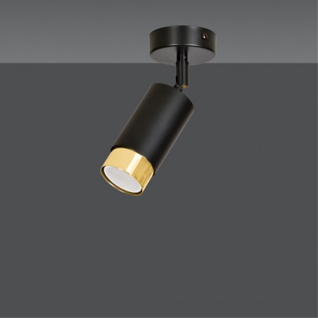 Adjustable Ceiling Spotlight Mura Black/Gold