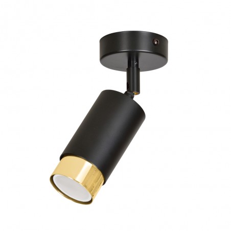 Adjustable Ceiling Spotlight Mura Black/Gold