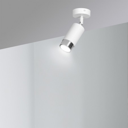 Adjustable Ceiling Spotlight Mura White/Chrome