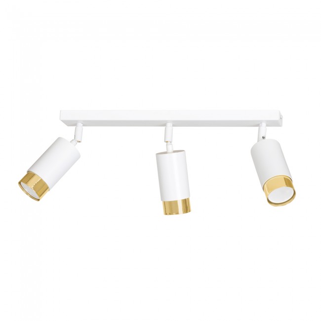 Spotlight Track Lamp Mura White/Gold (3 lights)