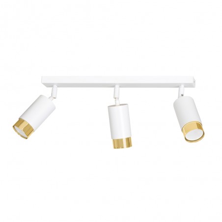 Spotlight Track Lamp Mura White/Gold (3 lights)