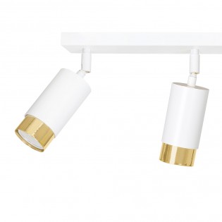 Spotlight Track Lamp Mura White/Gold (4 lights)