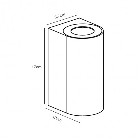 Outdoor Wall Light Canto Maxi 2