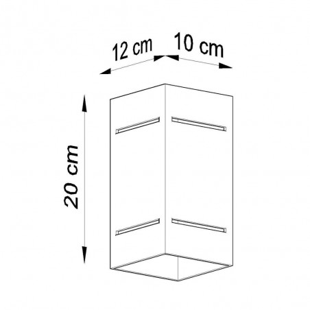 Wall lamp Blocco