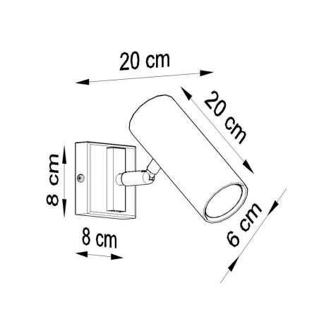 Wall lamp Direzione