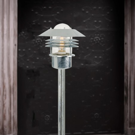 Outdoor Bollard Lamp Vejers Galvanized