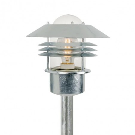 Outdoor Bollard Lamp Vejers Galvanized