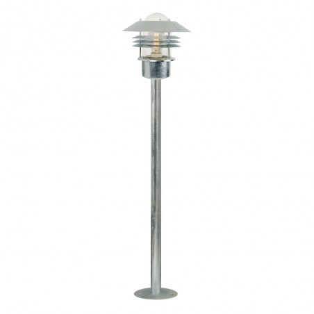 Outdoor Bollard Lamp Vejers Galvanized