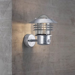 Vejers Up Verzinkte Außenwandleuchte mit Sensor