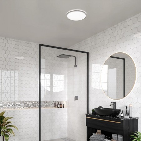 Bathroom's LED Ceiling Flush Light Theros (17W)