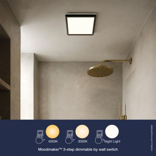 Bathroom's LED Flush Light Oja Square 29 Step (14,5W)