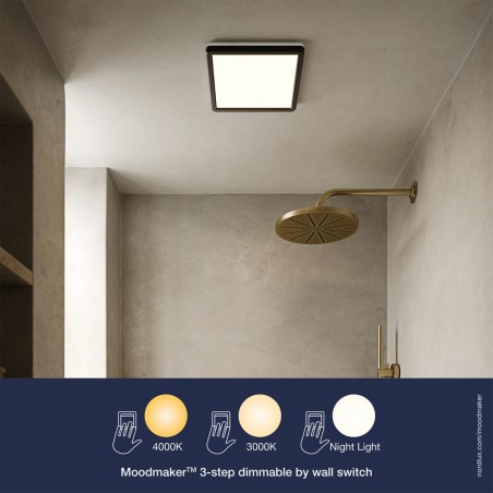 Oja Square 29 Step LED Deckenleuchte für Badezimmer (14,5W)
