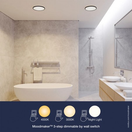Oja 29 Step LED Deckenleuchte für Badezimmer (14,5W)