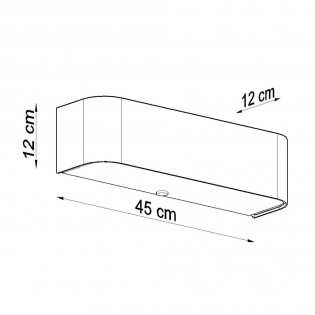 Wall lamp Lokko