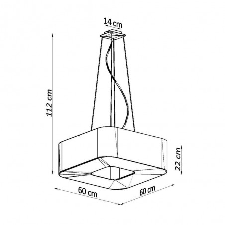 Pendant lamp Urano
