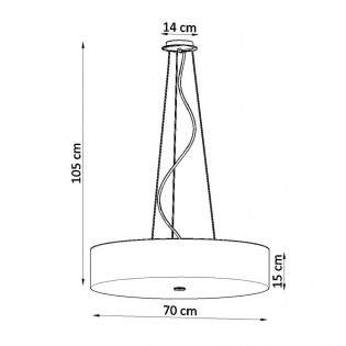 Pendant lamp Skala II