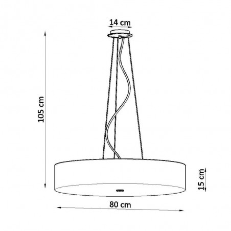 Ceiling lamp Skala III