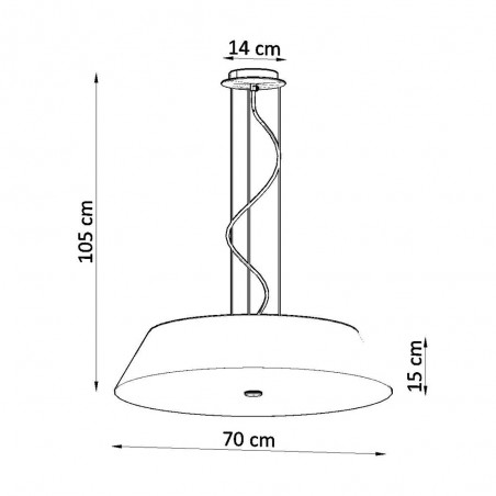 Pendant lamp Vega