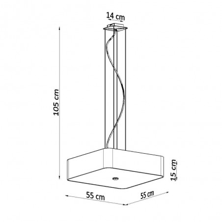 Pendant lamp Lokko