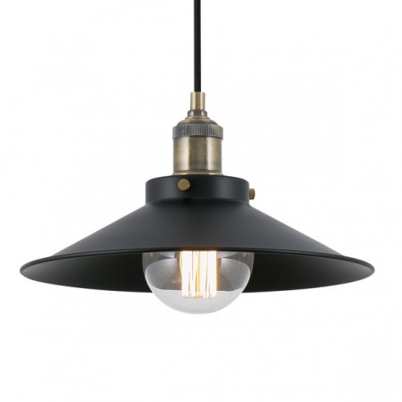 Marlin -schwarz- Retro-Vintage-Lampe