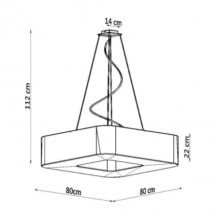 Ceiling lamp Urano