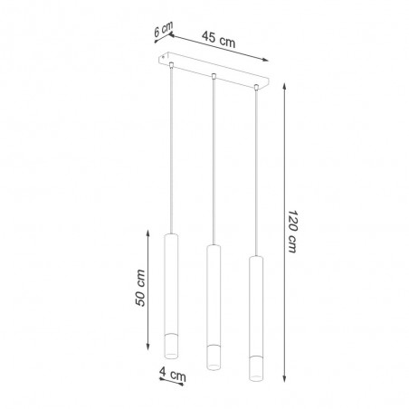 Pendant lamp Wezyr III
