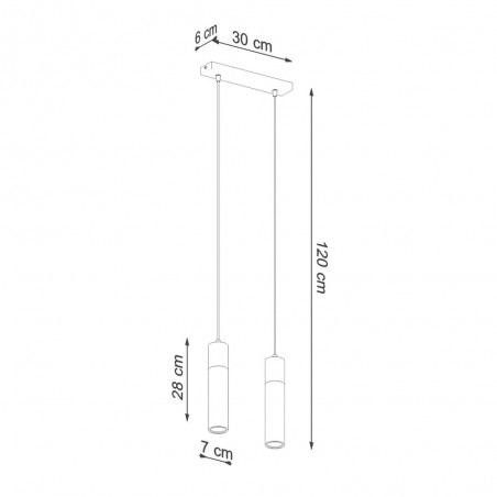 Pendant lamp Zane II