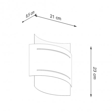 Wall lamp Hestia