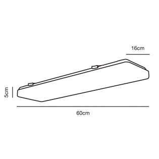 LED Batten Light Trenton (23W)