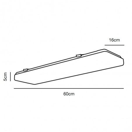 LED-Deckenleuchte Trenton (23 W)