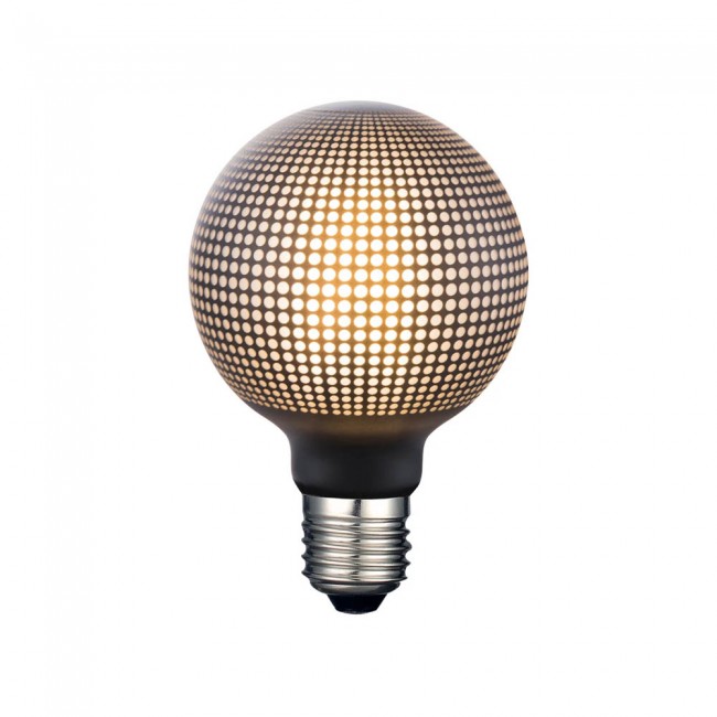LED Light Bulb E27 G95 Umami Black (4W)